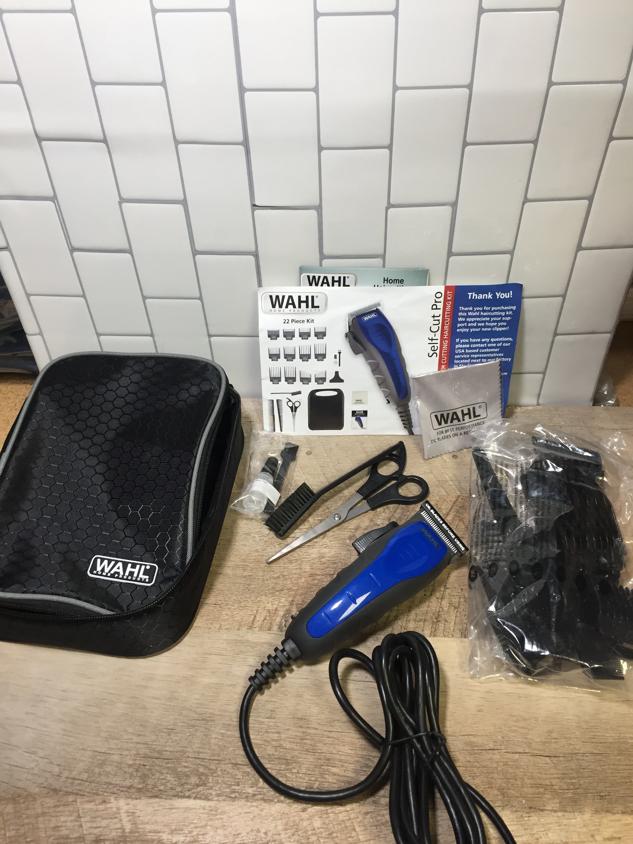 Wahl Clipper Self-Cut Compact Personal Haircutting Kit Model 79467 (6986746003639)